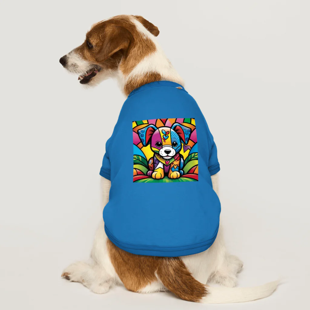 dcgnori／ワンコ画像の西海岸のワンコ Dog T-shirt
