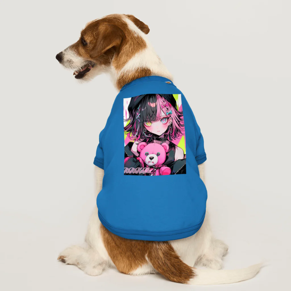 𓃡Riko PinkLips𓃠のRiRiKuMa Dog T-shirt