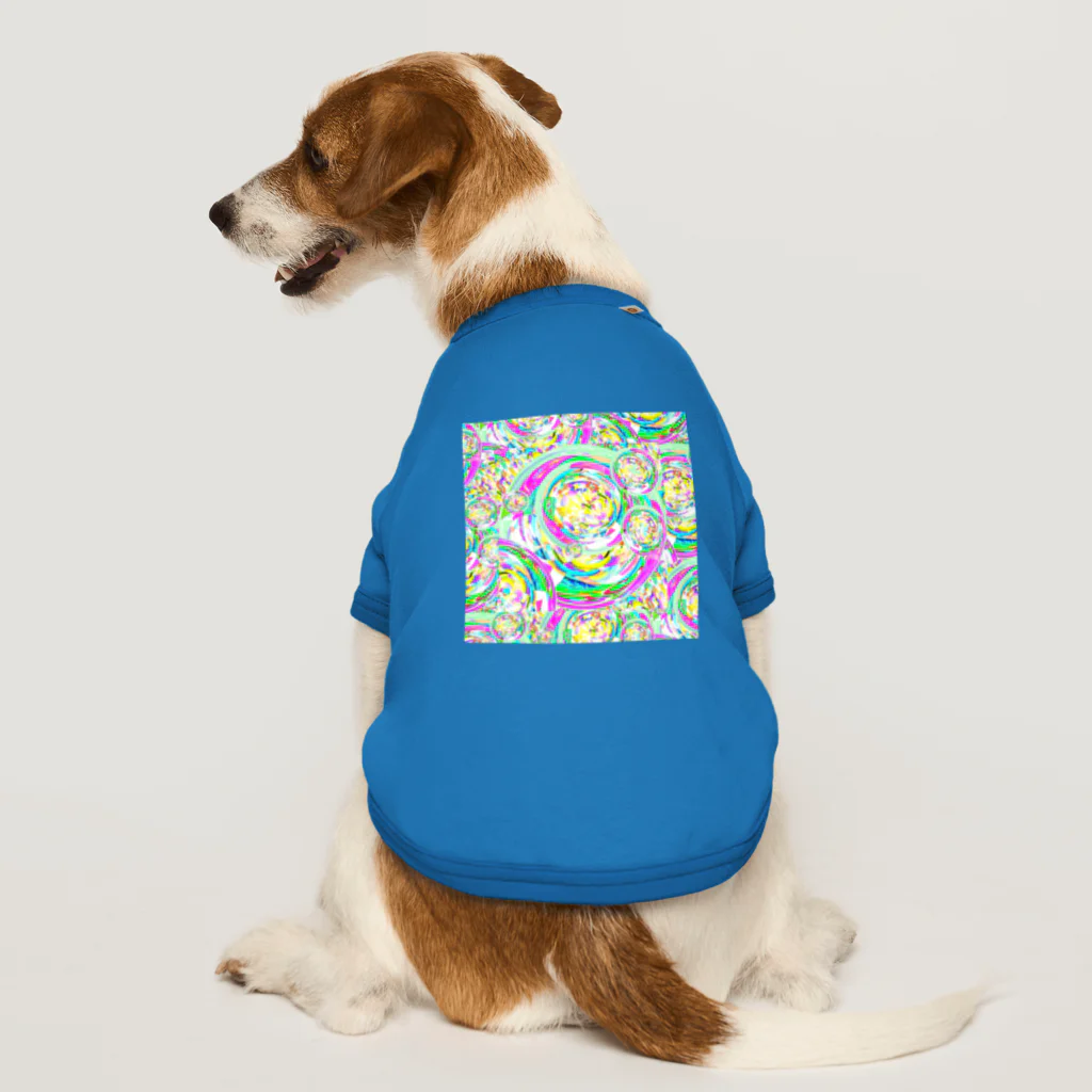 ✨🌈✨ユラクラカン🇯🇵 ✨🌈✨の🌈✨シャボンシャワー✨🌈 Dog T-shirt