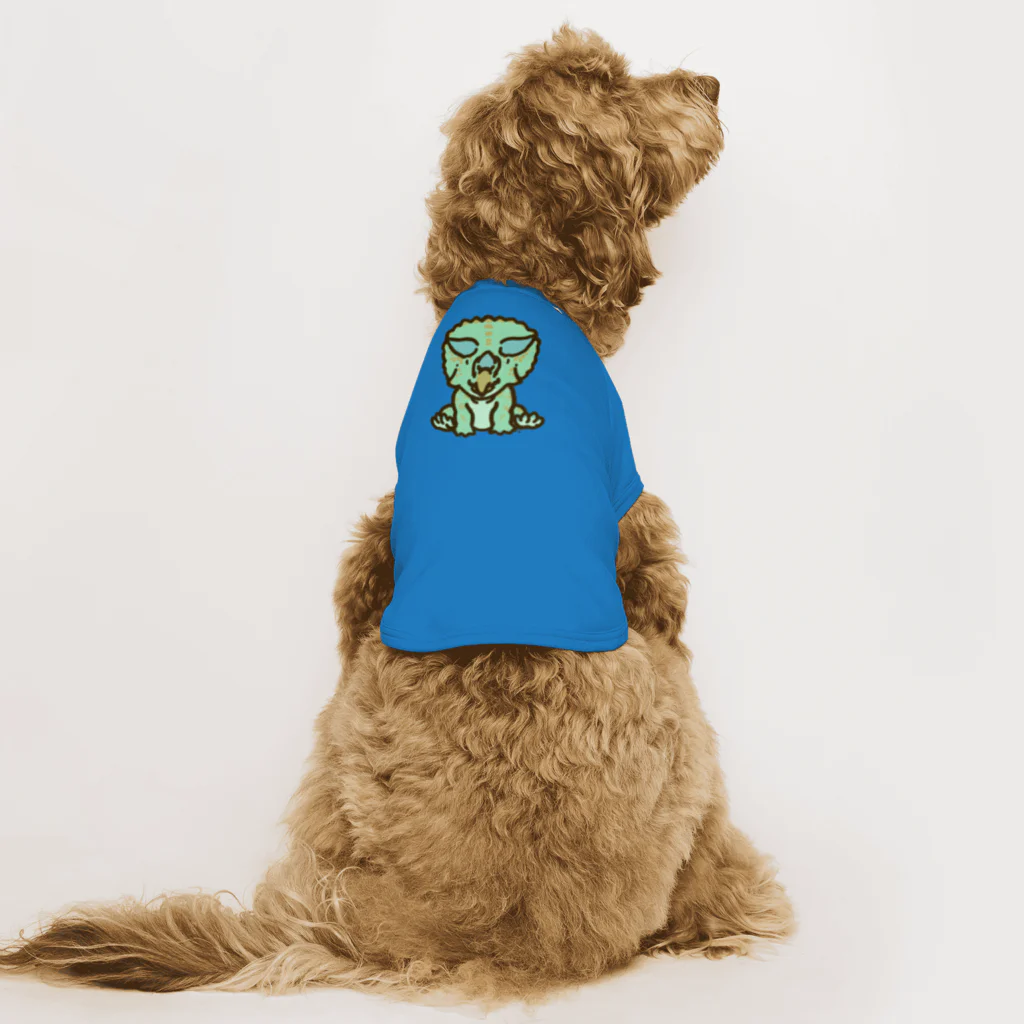 segasworksのプロルススちゃん（ゆるトリケラトプス） Dog T-shirt