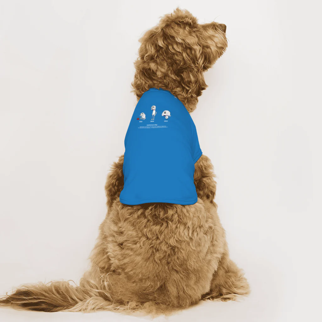 zun_shopの謎の犬 ドッグTシャツ