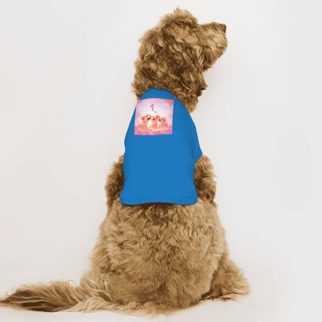 ttm100のわんわーわん Dog T-shirt