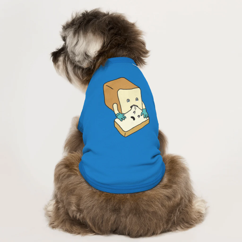 LONESOME TYPE ススの共喰い🍞（食パン） Dog T-shirt