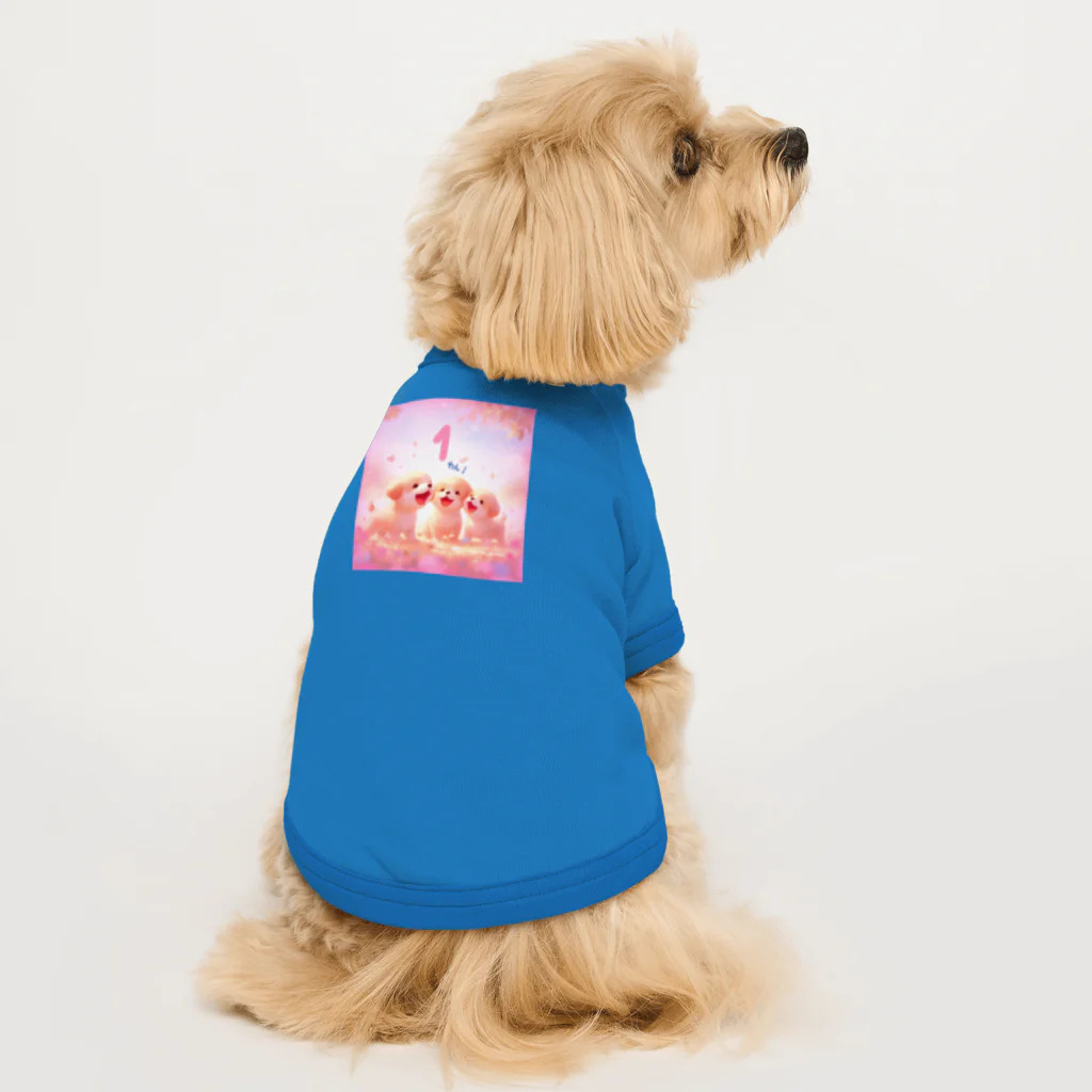 ttm100のわんわーわん Dog T-shirt