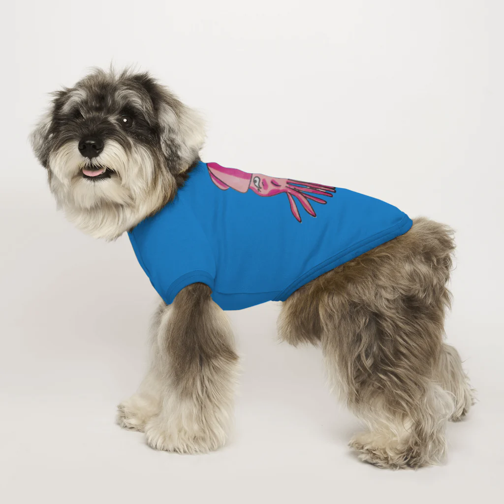 たまごセレクトショップのかおりイカ Dog T-shirt