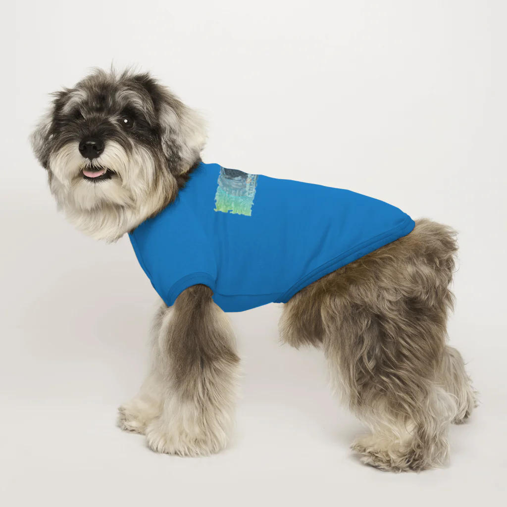 CogniCraftのサイバーブレイン Dog T-shirt