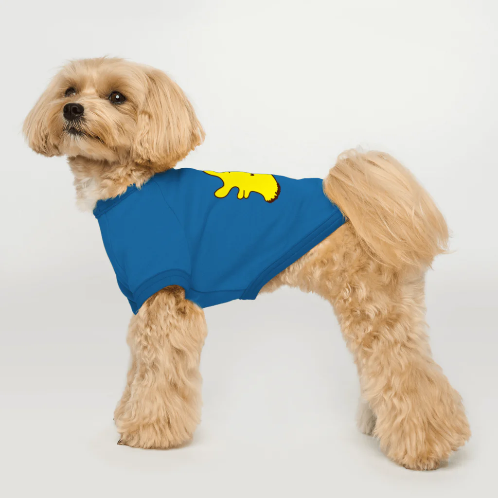 BabyBananaのBabyBanana（MEN） Dog T-shirt