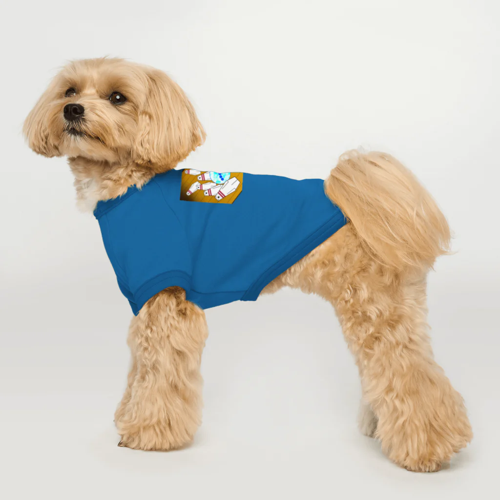 ほかほかしろくまのあったかざっかやのしろくまボウル Dog T-shirt