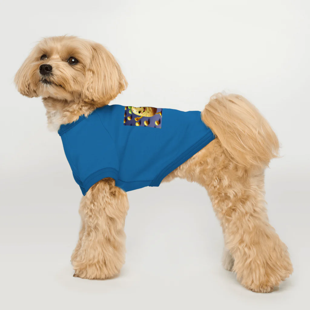 くまくまの踊るじゃがいも Dog T-shirt