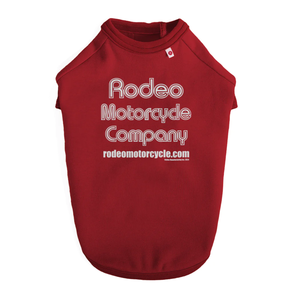 RODEO MOTORCYCLEのロデオ モーターサイクルのオフィシャルグッズ ドッグTシャツ