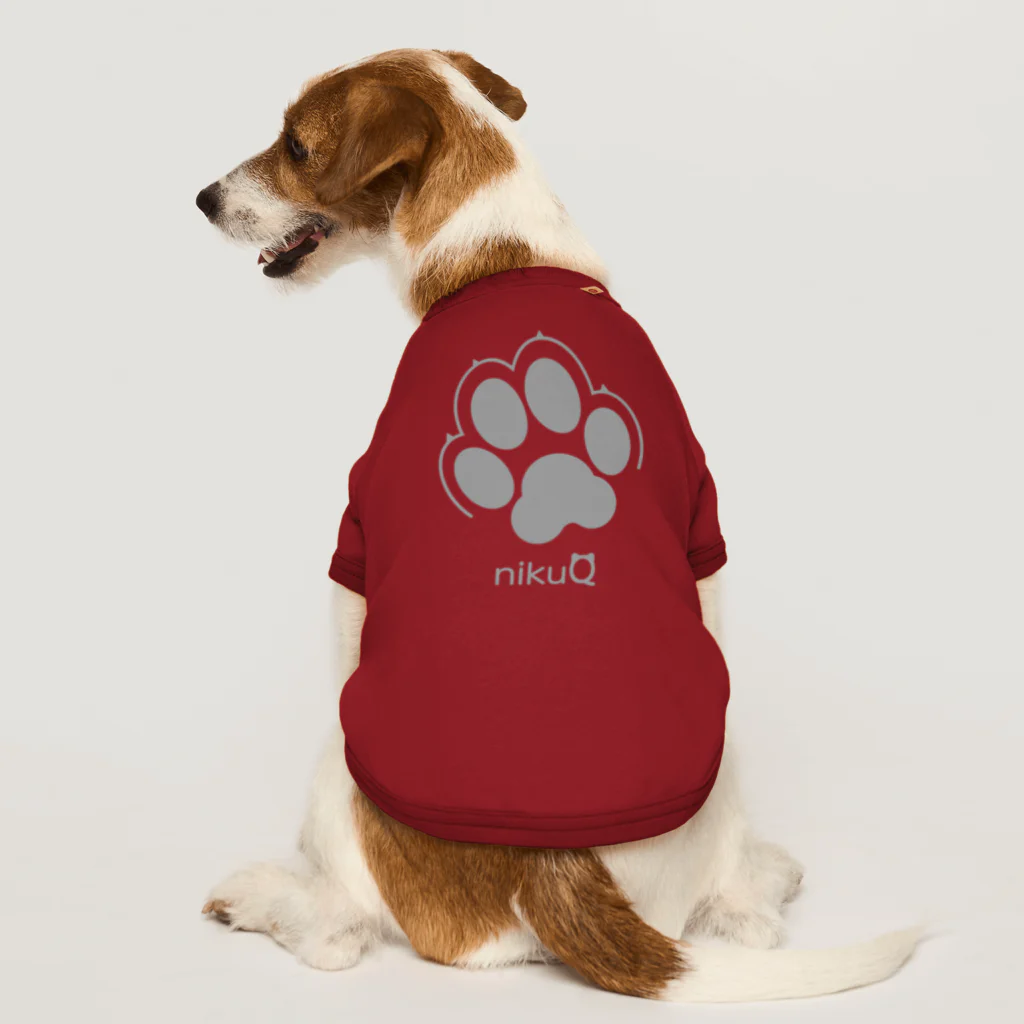 WebArtsの肉球をモチーフにしたオリジナルブランド「nikuQ」（犬タイプ）です Dog T-shirt