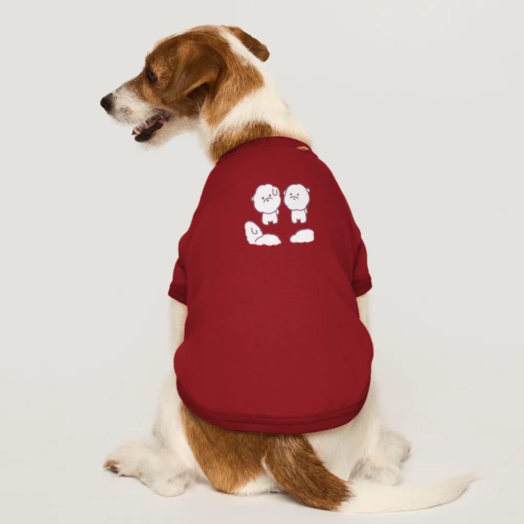 feee.co/フィー子(マーメイド)のふわもち犬の集い(井戸端会議) Dog T-shirt