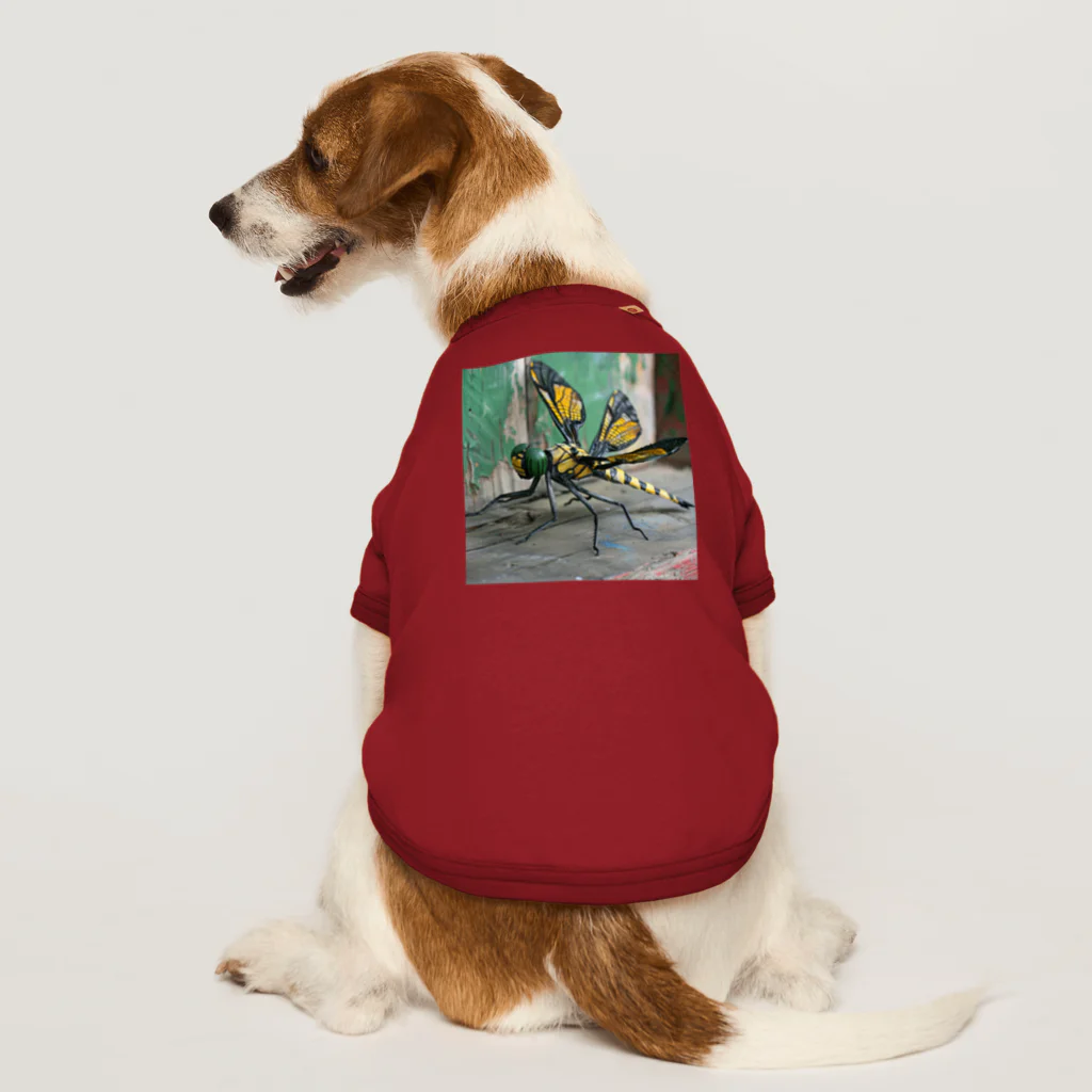 AQUAMETAVERSEの虫除けオニヤンマ　Tomoe bb 2712 Dog T-shirt