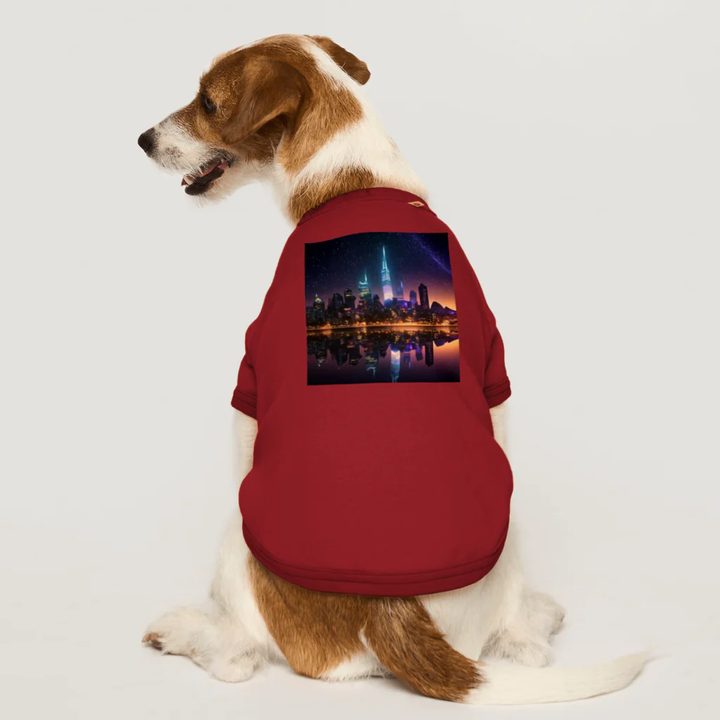 Mysycaの海辺の都市 Dog T-shirt