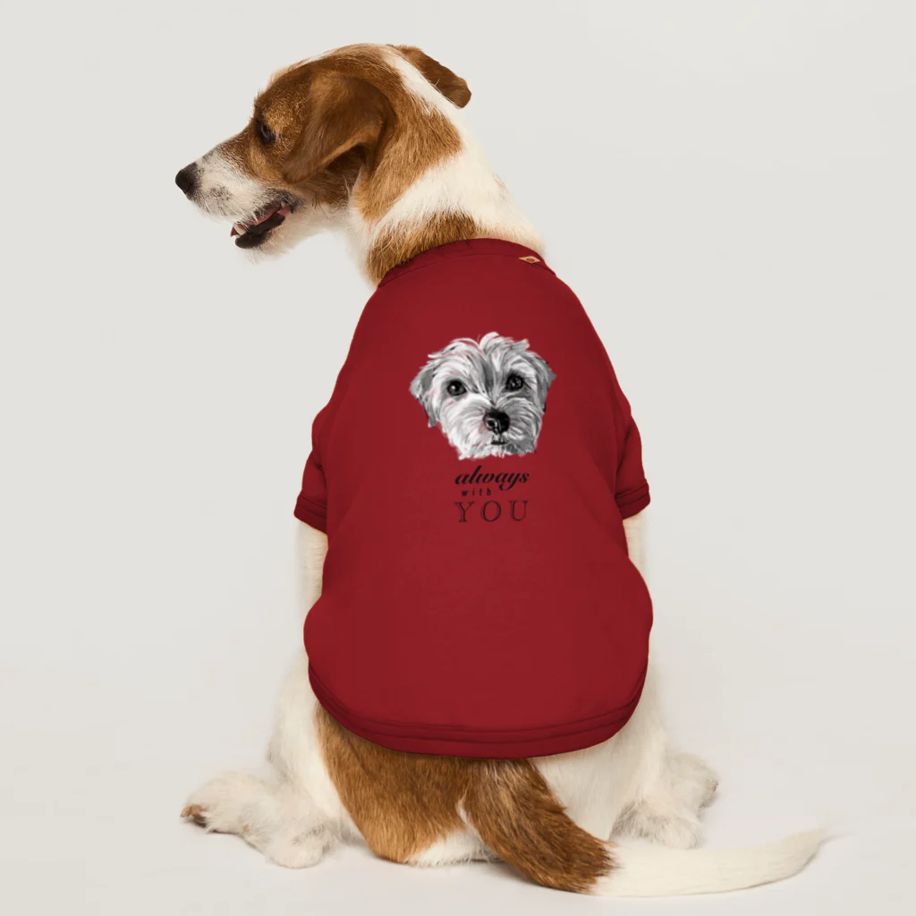 TOMOS-dogのalwaysノーフォーク2 Dog T-shirt