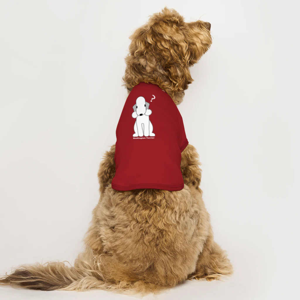 ベドリントンテリアのワホワホショップのクラシックベドリントンテリア2 Dog T-shirt