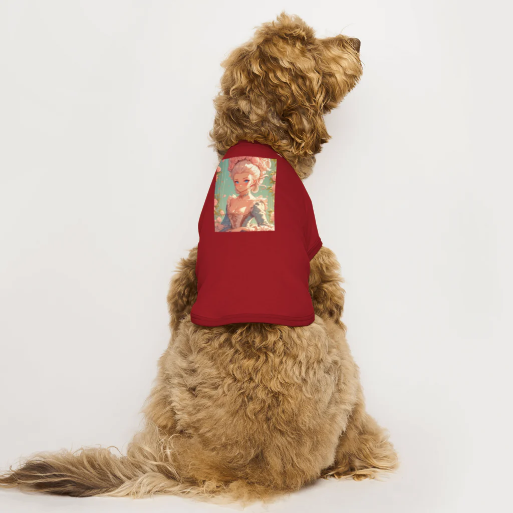 AQUAMETAVERSEのベルサイユ宮殿の華　Tomoe bb 2712 Dog T-shirt