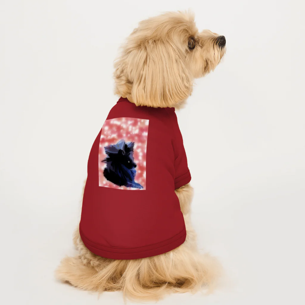 MUNE-KUNのMUNEクン アート ドッグTシャツ 0128 Dog T-shirt