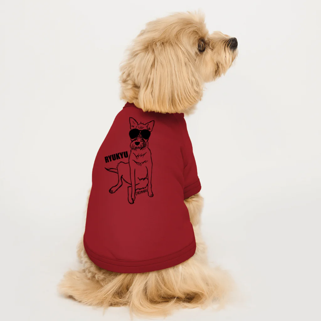 Lokimaru_stitcheeseのRyukyumix のLokimaruさん Dog T-shirt