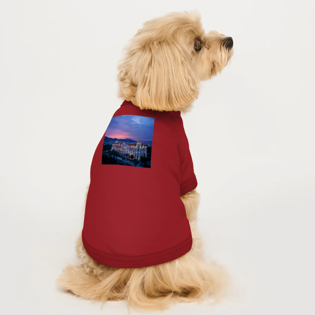 AQUAMETAVERSEのニースの思い出　Tomoe bb 2712 Dog T-shirt