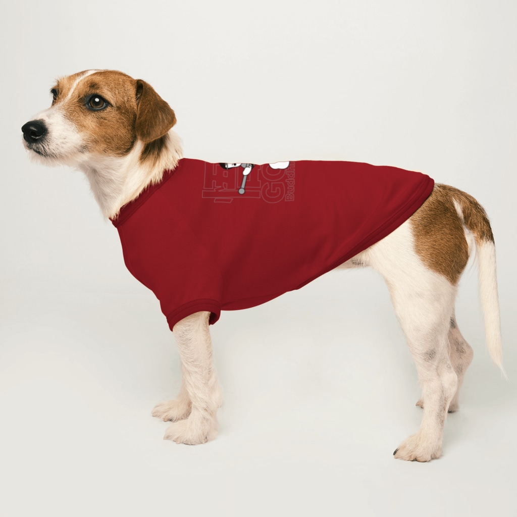 ヨープキャンが気になったの悟空 ブラック01 Dog T-shirt