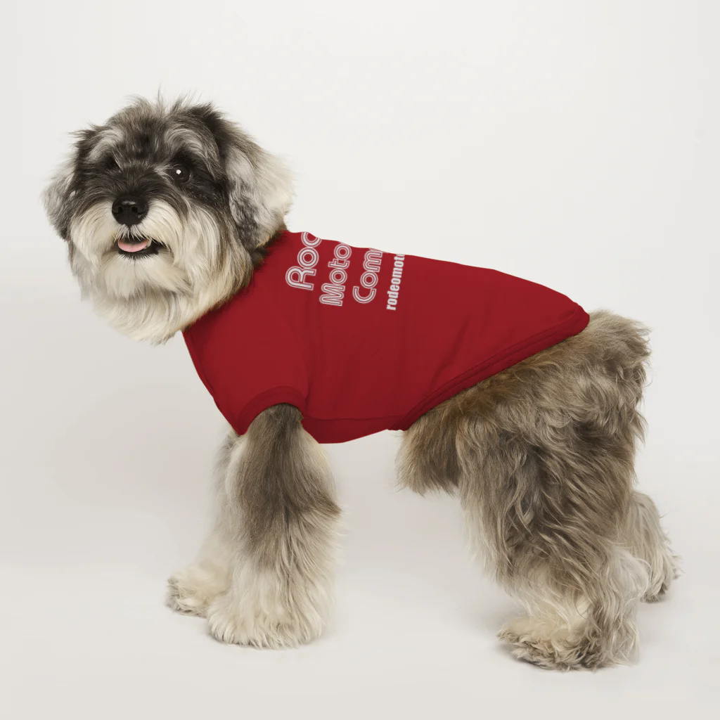 RODEO MOTORCYCLEのロデオ モーターサイクルのオフィシャルグッズ Dog T-shirt