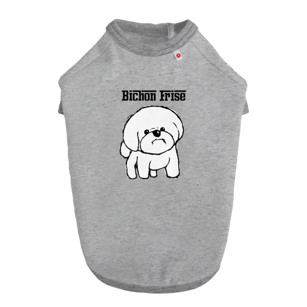 TAKE-TONのbichon frise Dog T-shirt