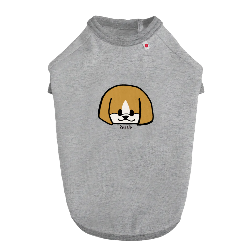 ＢＯＲＮ*ＨＡＮＤ@さなのビーグル Dog T-shirt