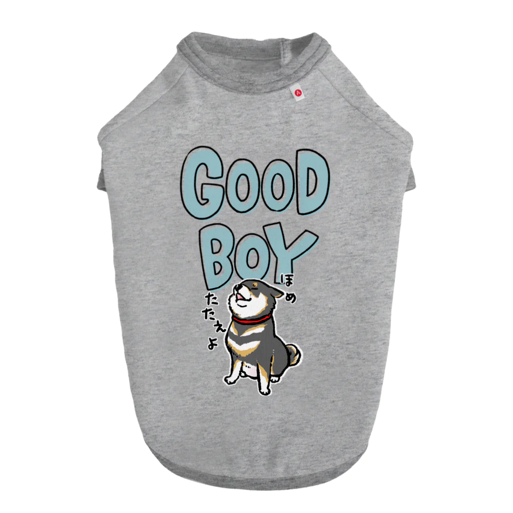 真希ナルセ（マキナル）のGOOD BOY（黒柴） Dog T-shirt