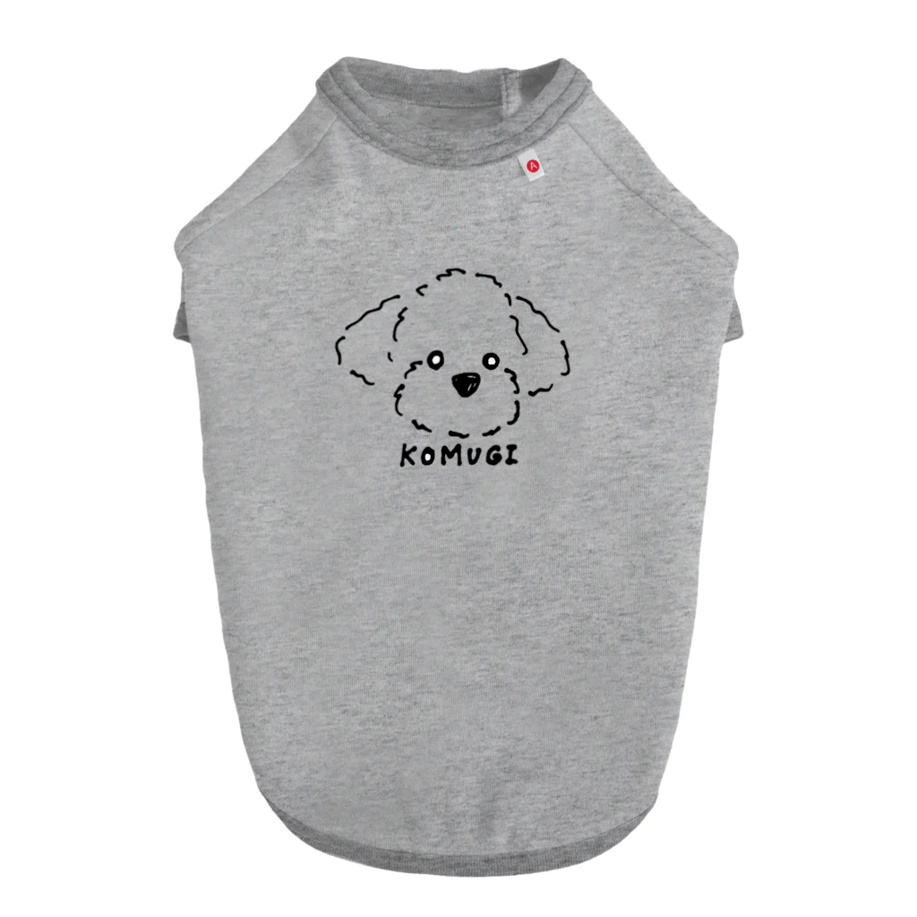 sunflowerのＫＯＭＵＧＩ Dog T-shirt