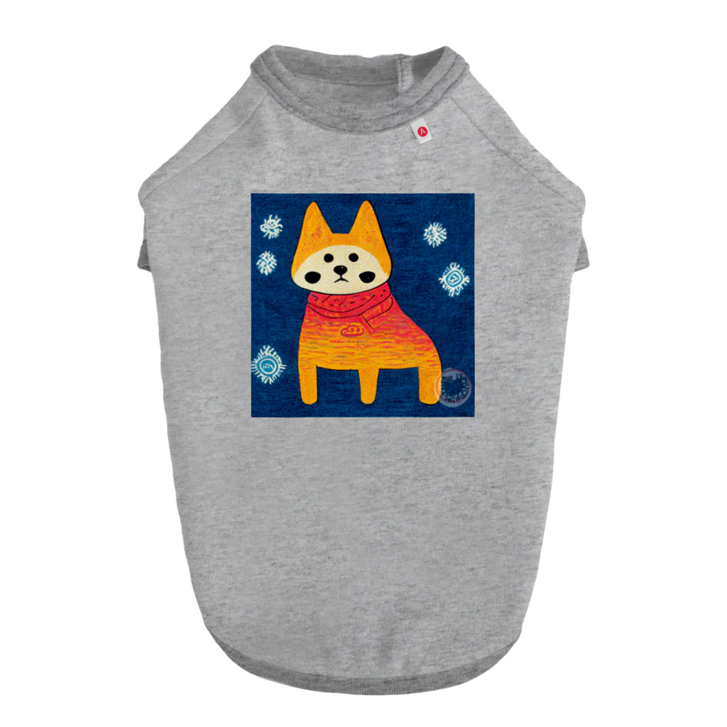 Magic Worldのカラフルな生き物シリーズ Dog T-shirt