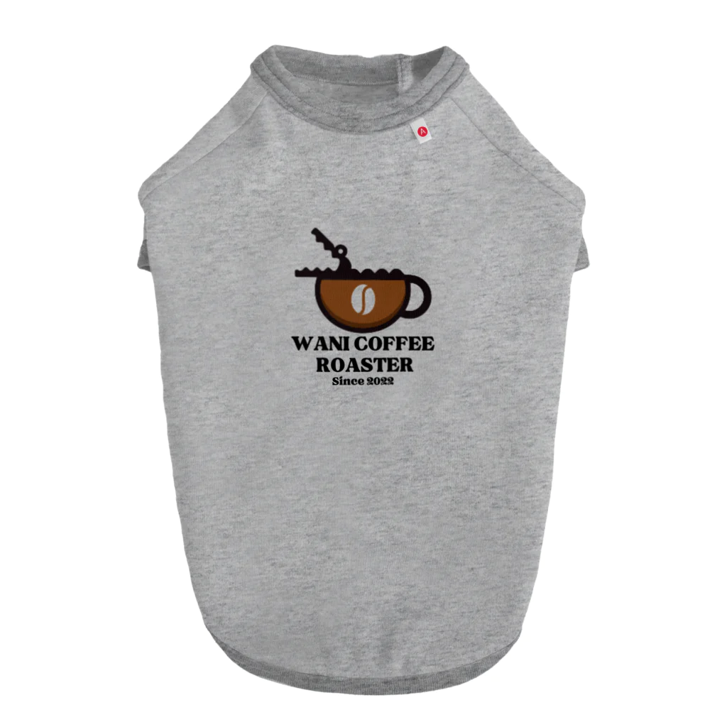 WANI COFFEE ROASTERのワニコーヒー Dog T-shirt