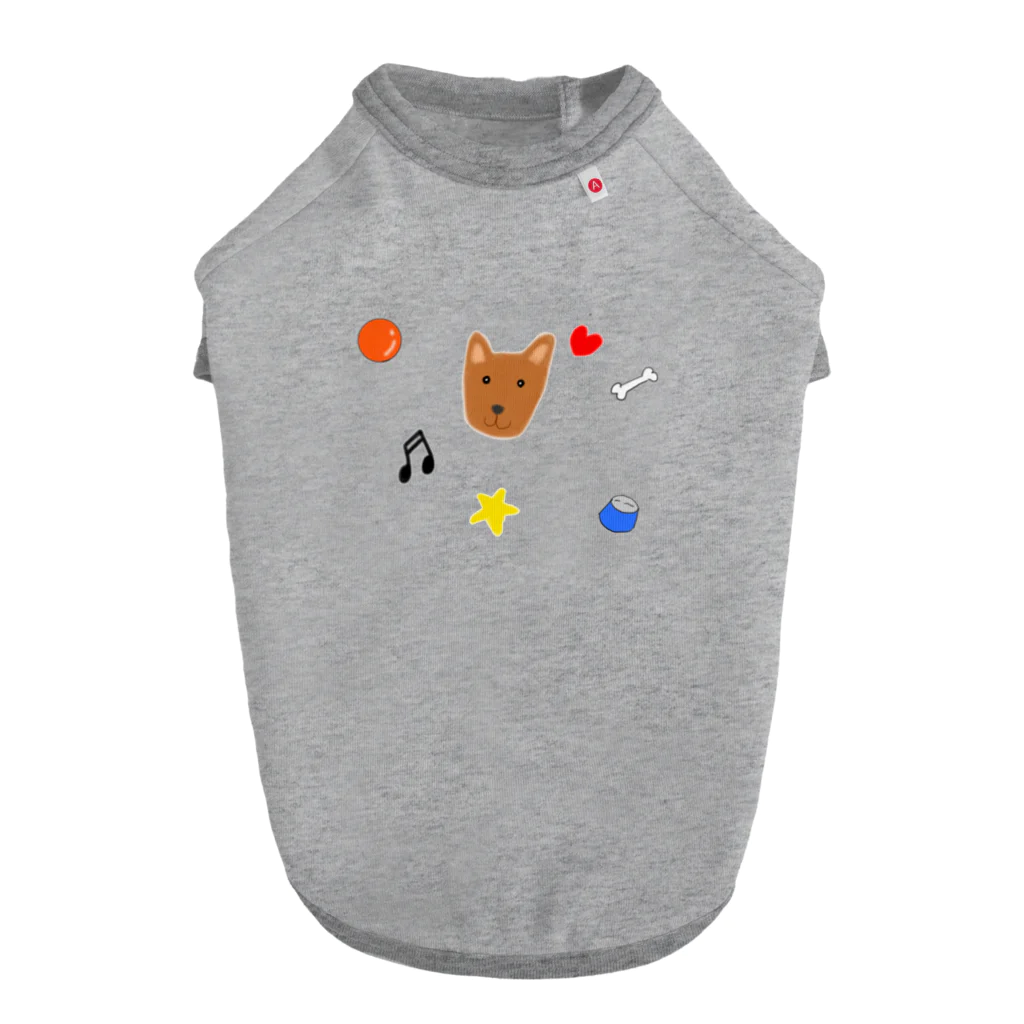 みけにゃんショップのHappy DOG LIFE♪ Dog T-shirt