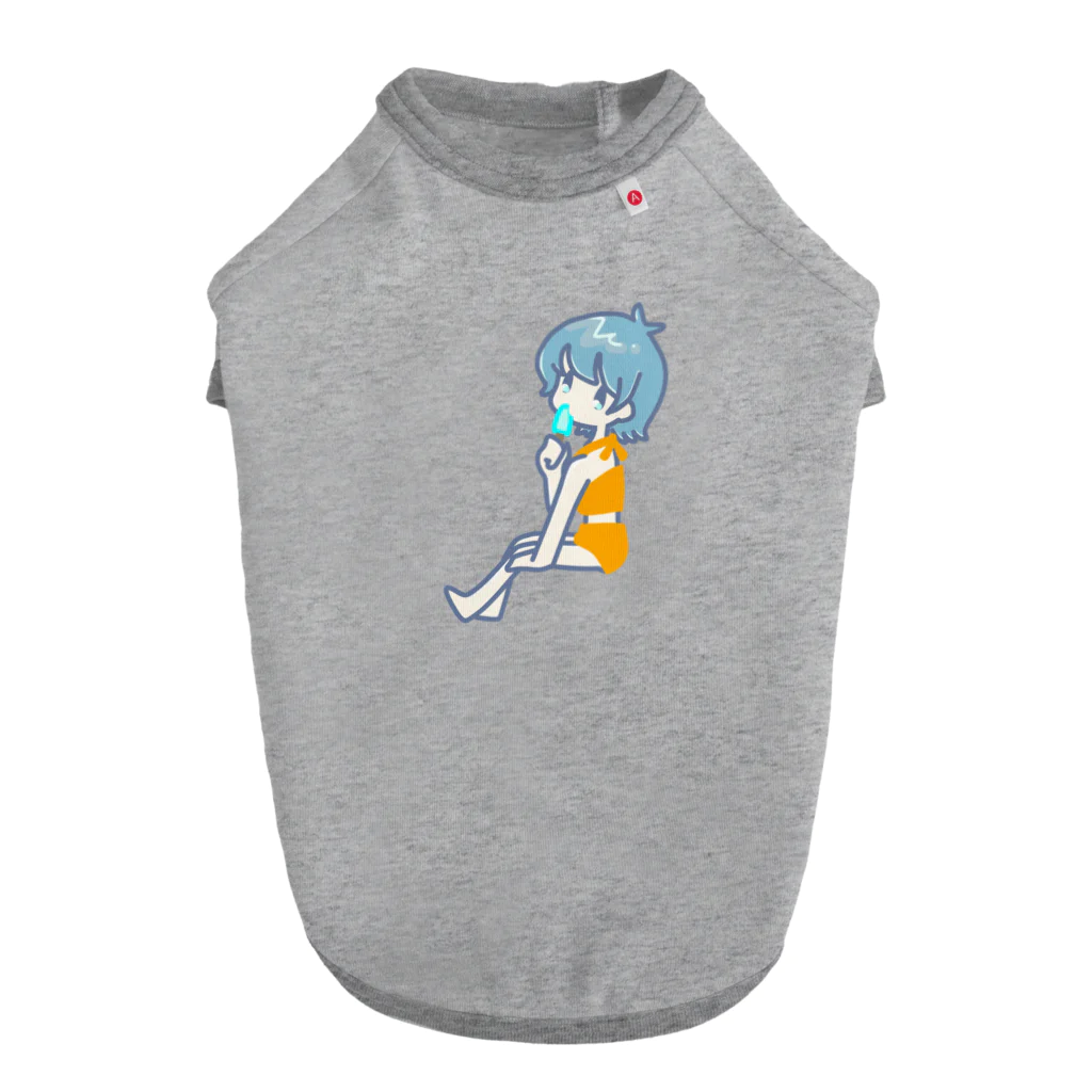 moiのアツイナツ ドッグTシャツ