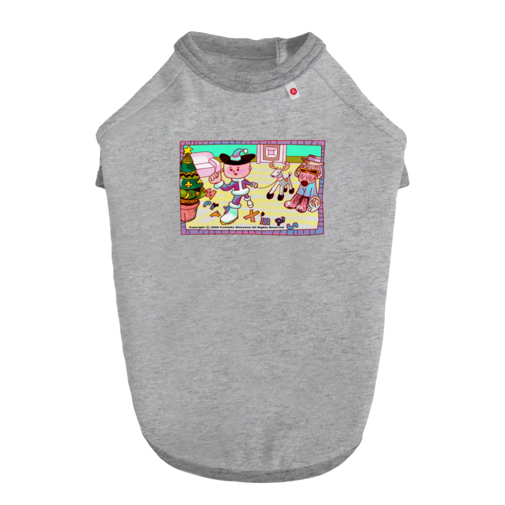 goodsshioのXmas ga suki Dog T-shirt