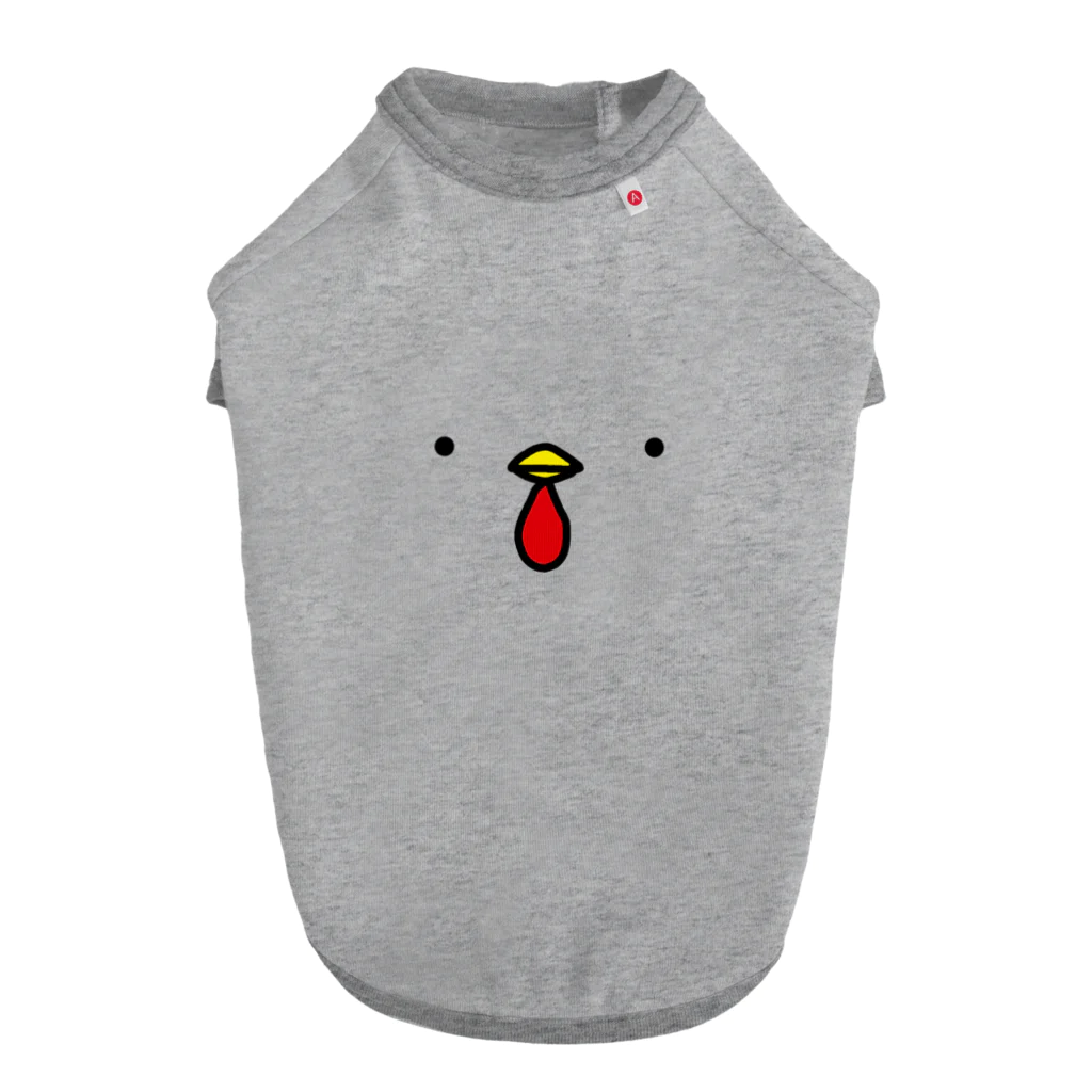 ぼんじり🐔✣レジン創作・にわとりグッズ✣のにわとりどあっぷ　 Dog T-shirt