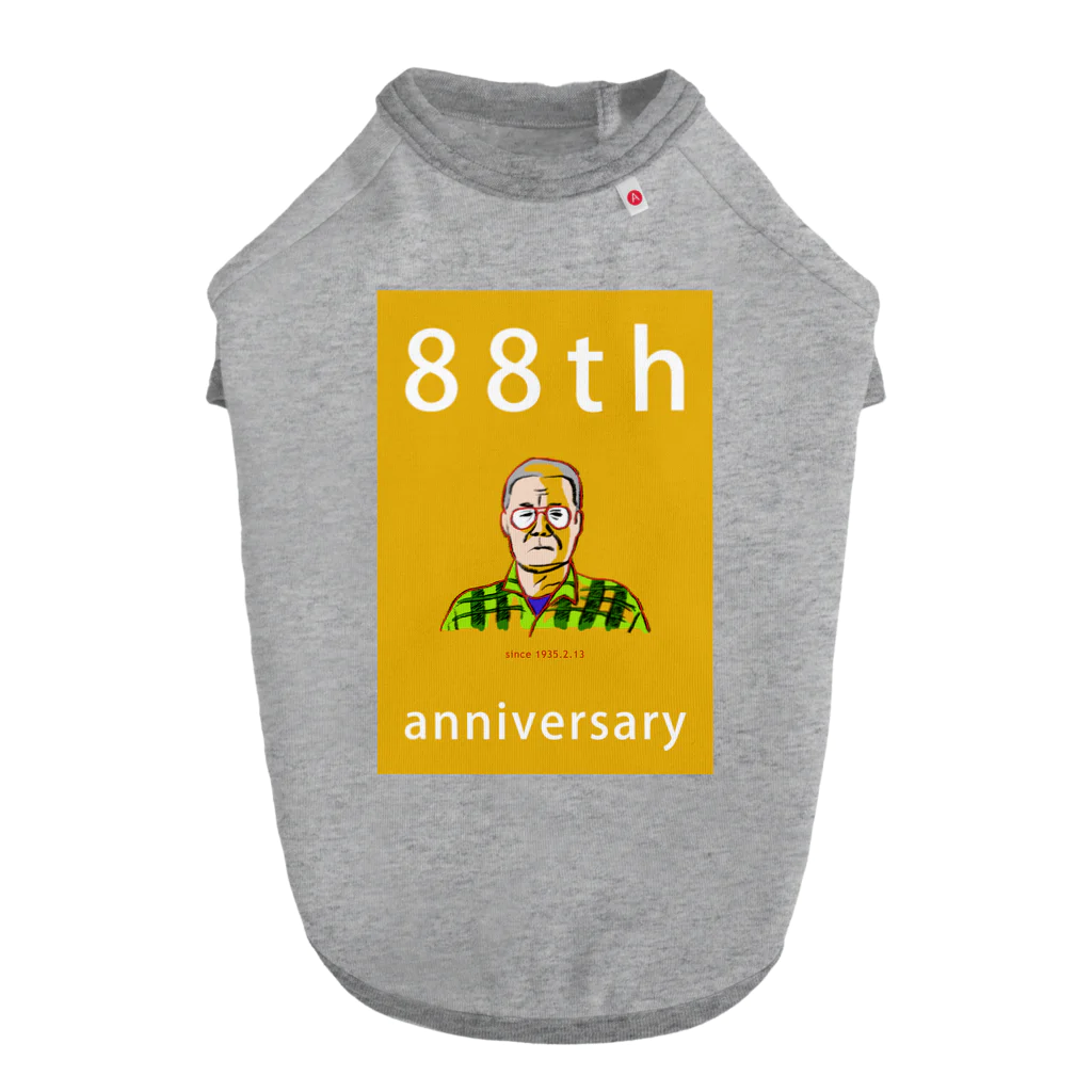 アラフラオオセの88th anniversary limited item ドッグTシャツ