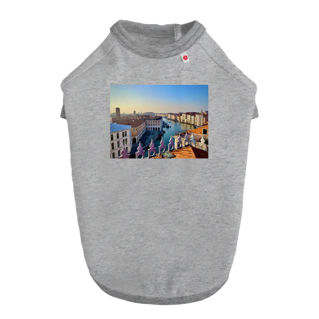 GrapeのRicordi a Venezia Dog T-shirt