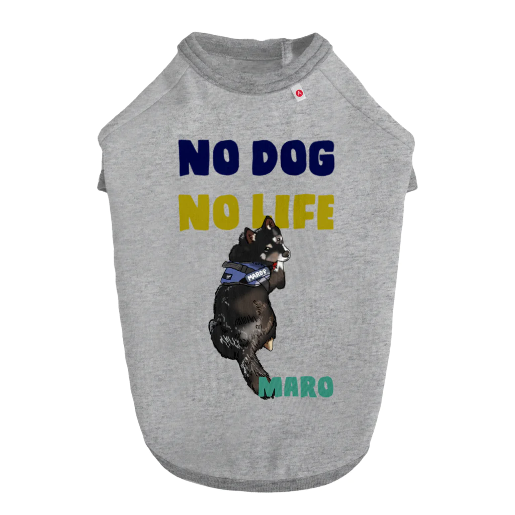 テテオリジナルのうしろ姿シリーズ まろちゃん Dog T-shirt