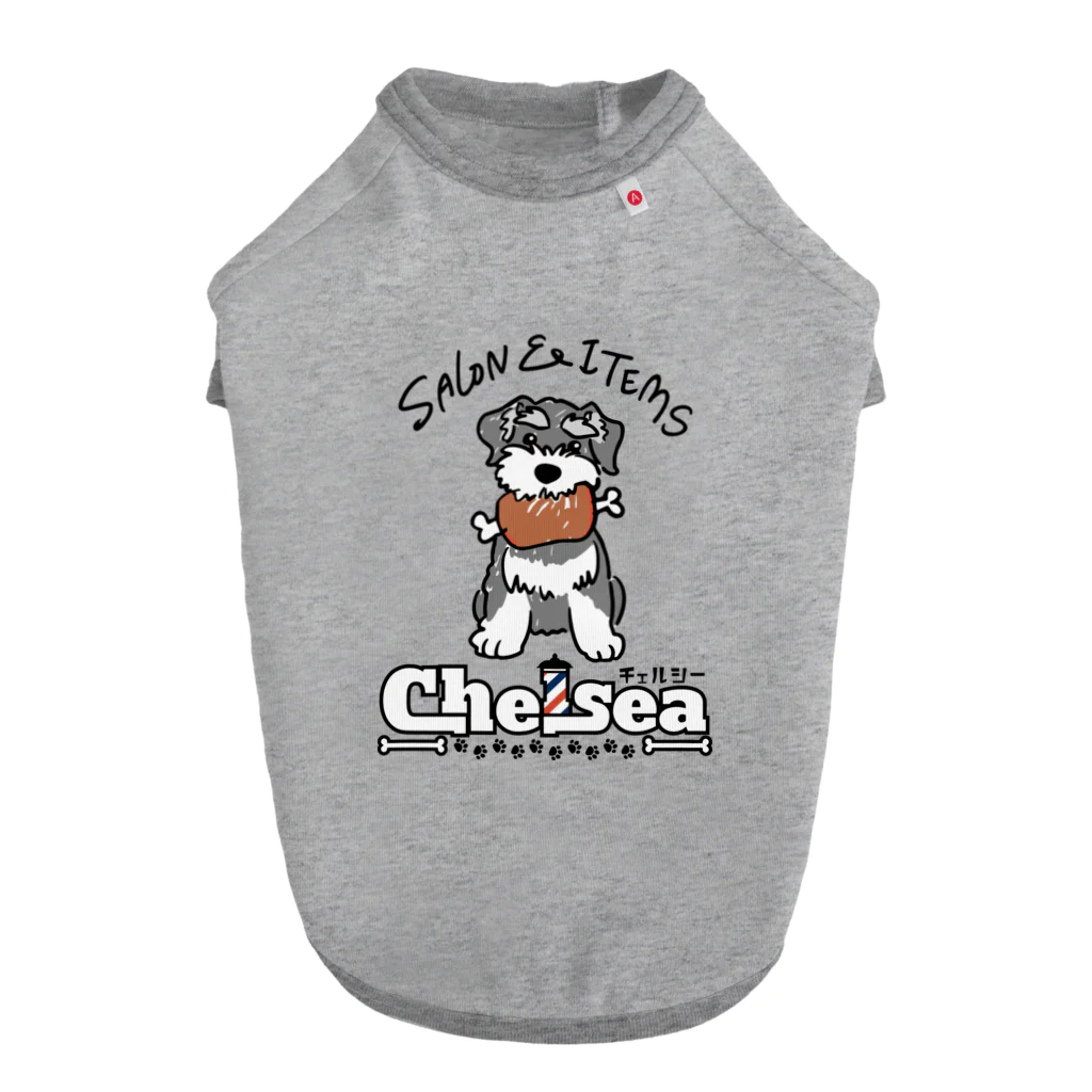 チェルシーのChelsea ロゴ シュナVer. Dog T-shirt