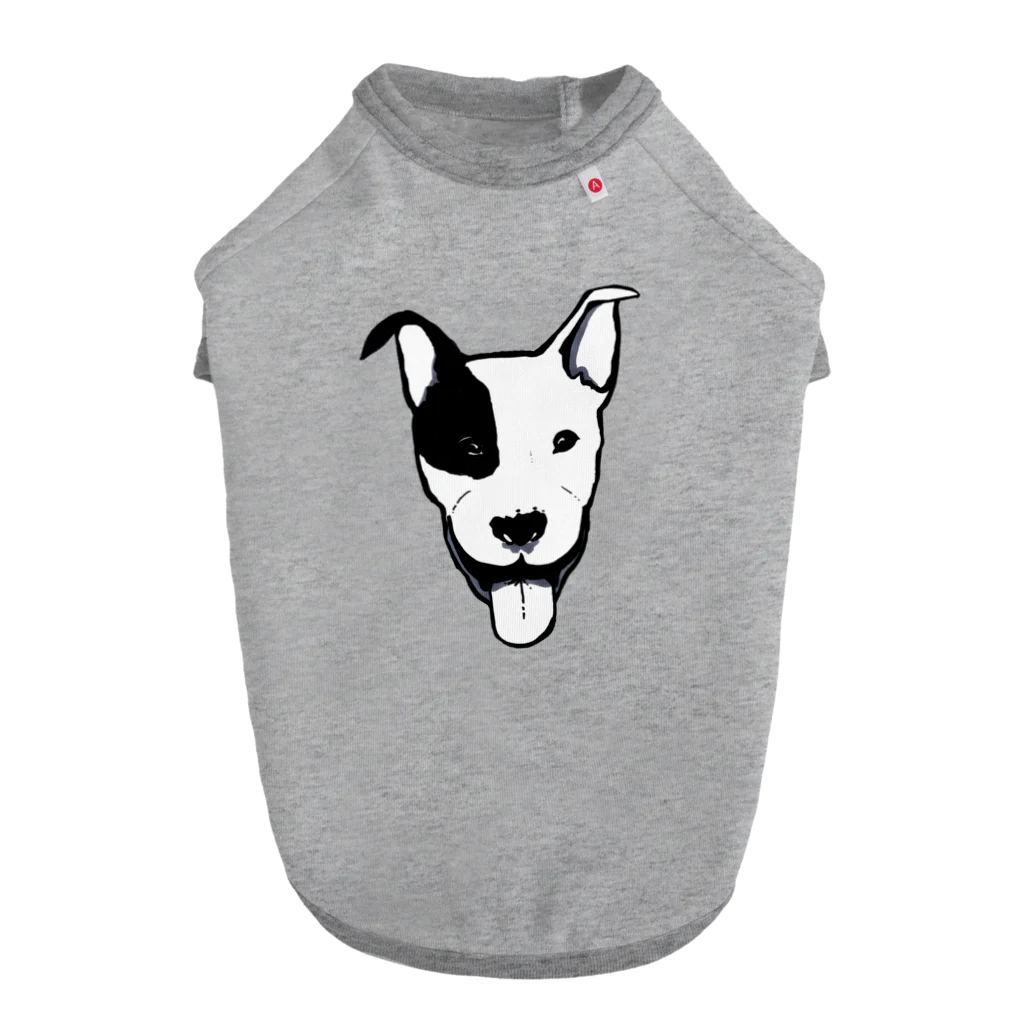 Soleil Amberのブルテリアの商品 Dog T-shirt