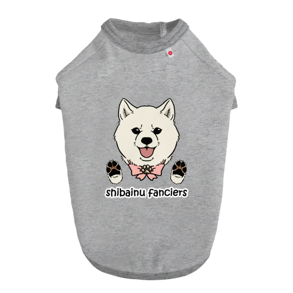 豆つぶのshiba-inu fanciers(白柴) Dog T-shirt