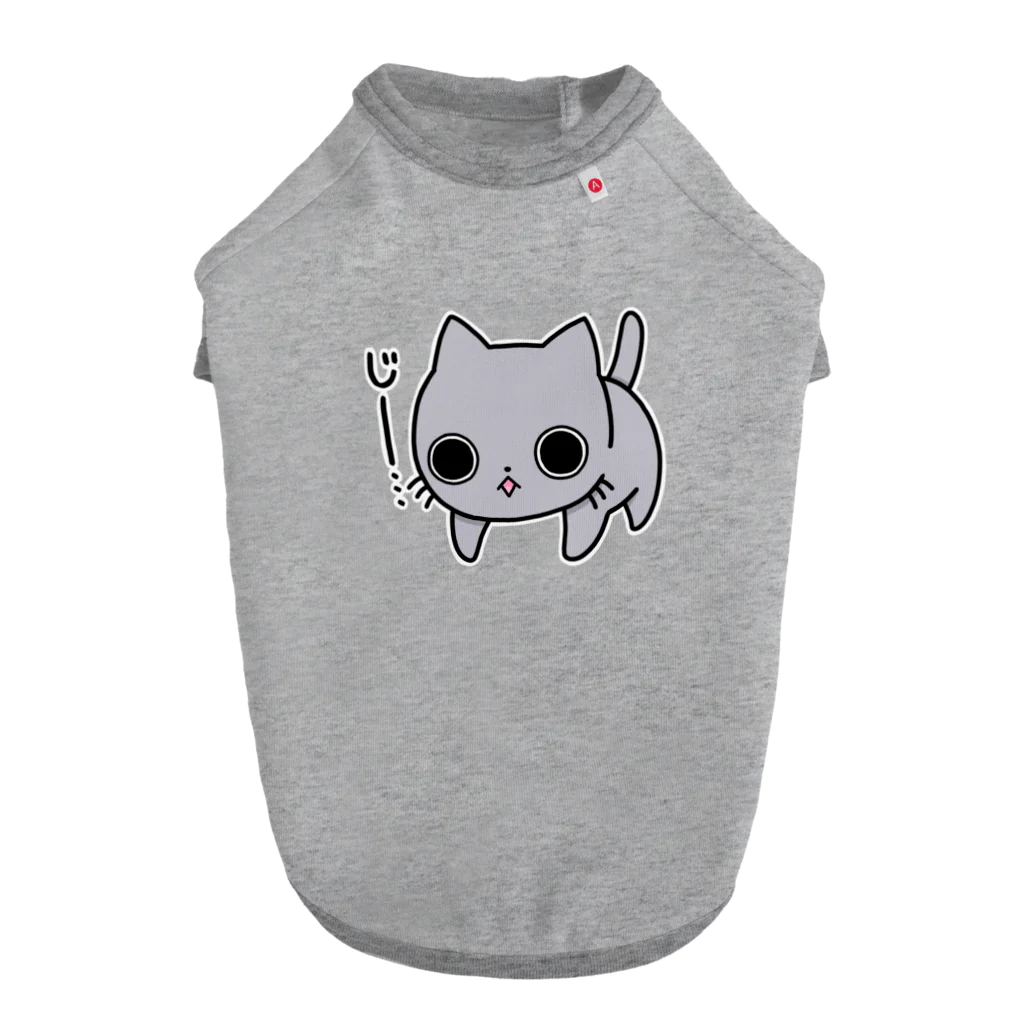 工房・夢恵のじーっとにゃんこ Dog T-shirt