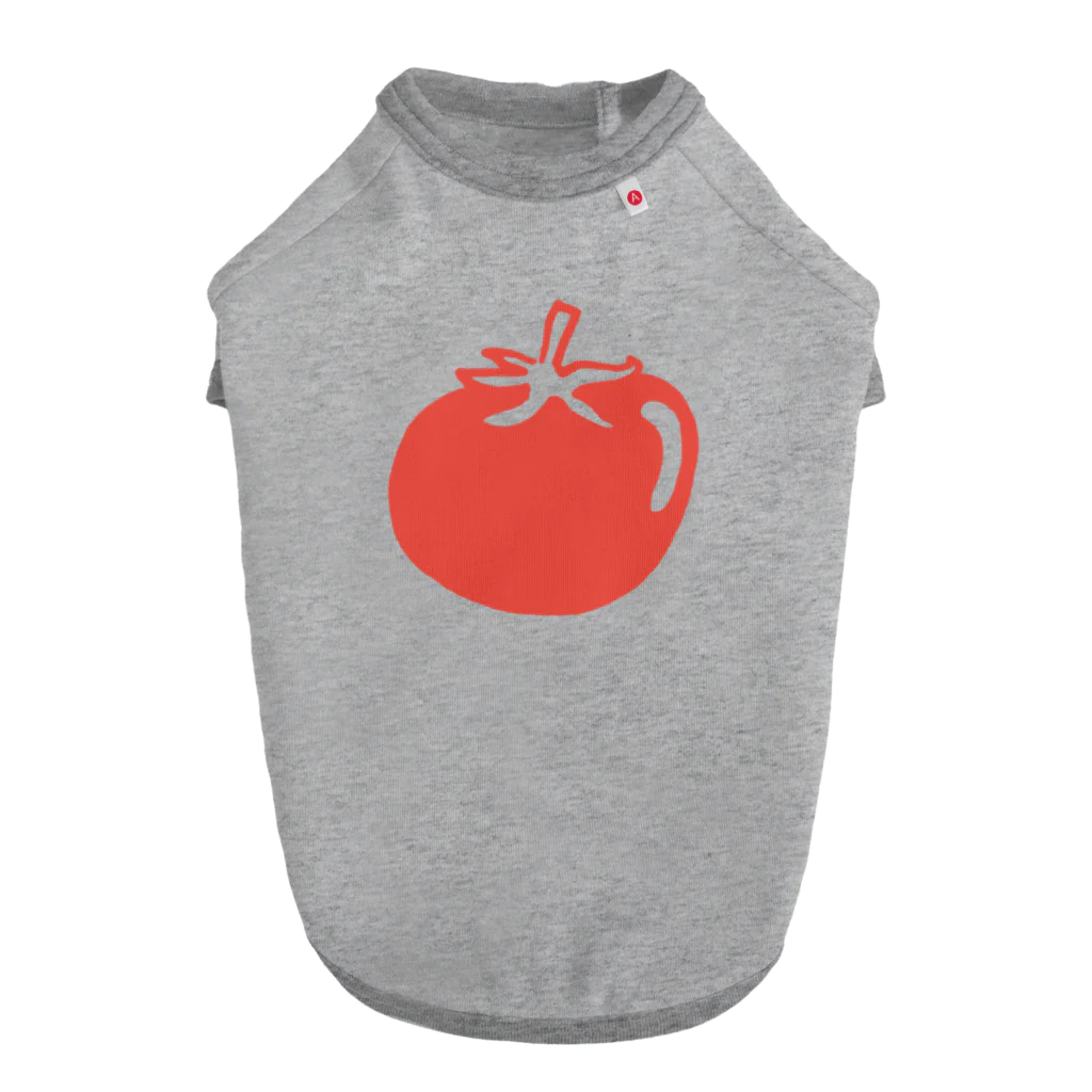 まるかじり農園のtomato ドッグTシャツ