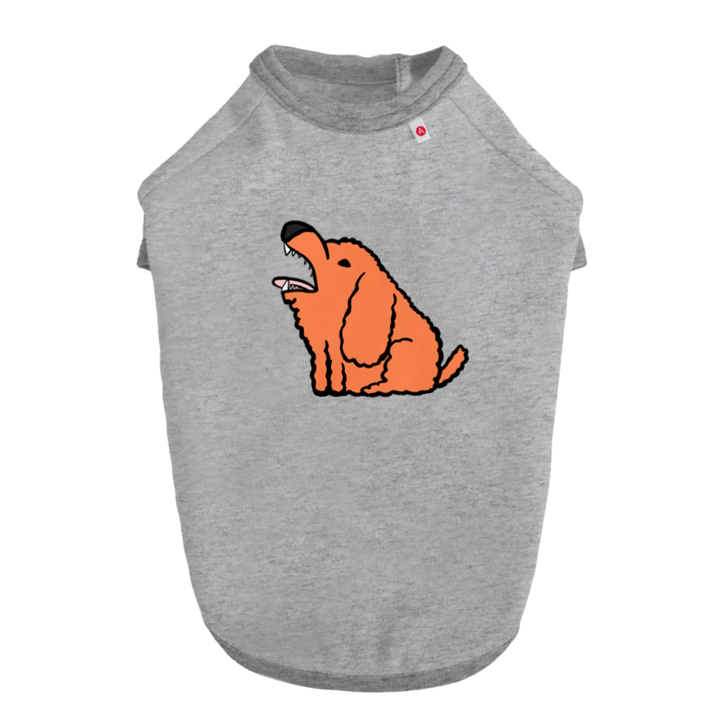 mudaboeのmudaboeトイプー(orange) Dog T-shirt