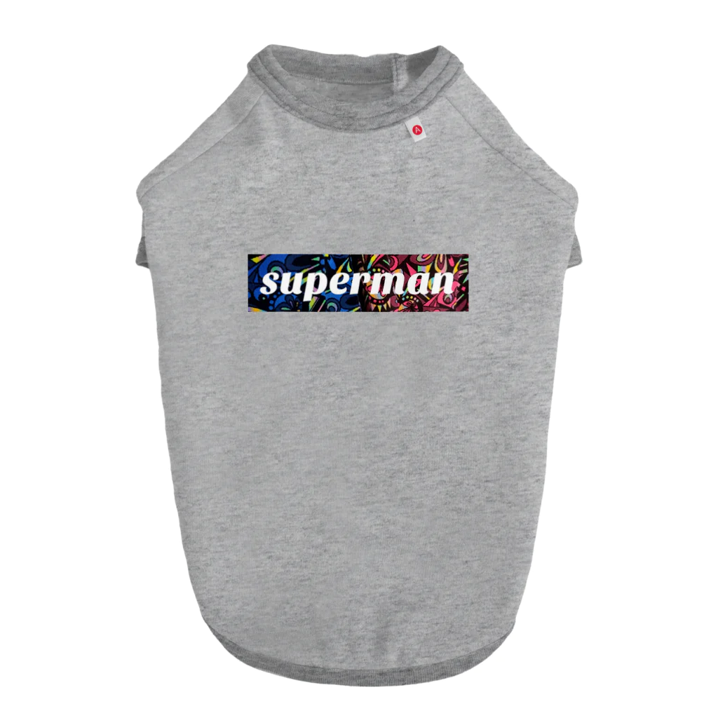 Tommy’92のsuperman Dog T-shirt