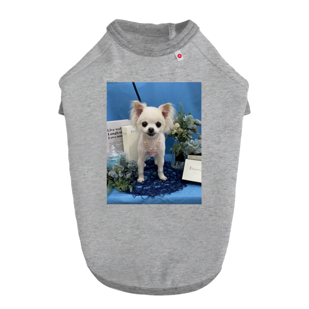 ももまゆ雑貨店のプル「EarlySummer」 Dog T-shirt