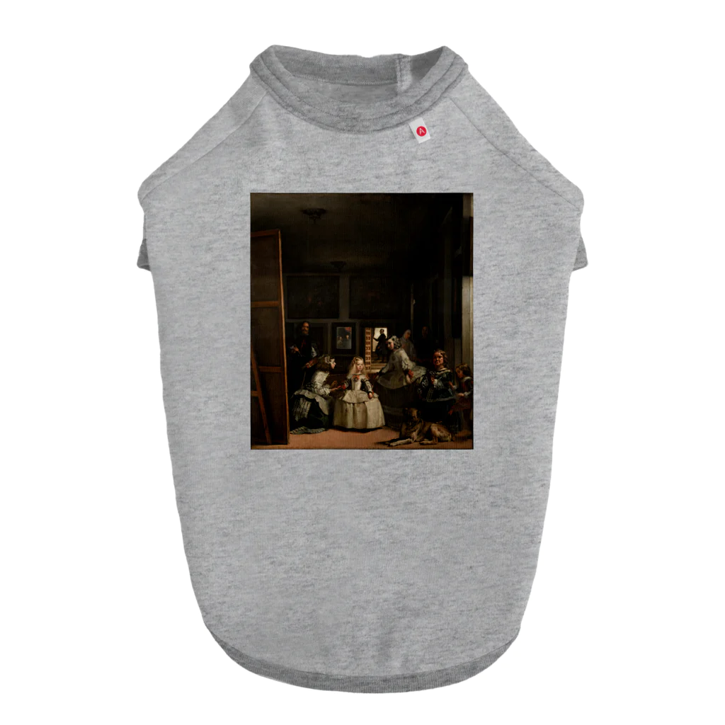 世界美術商店のラス・メニーナス / Las Meninas Dog T-shirt