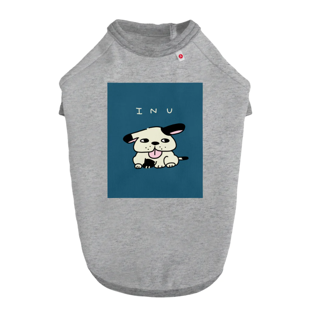 ShiroのかわいいINU ドッグTシャツ