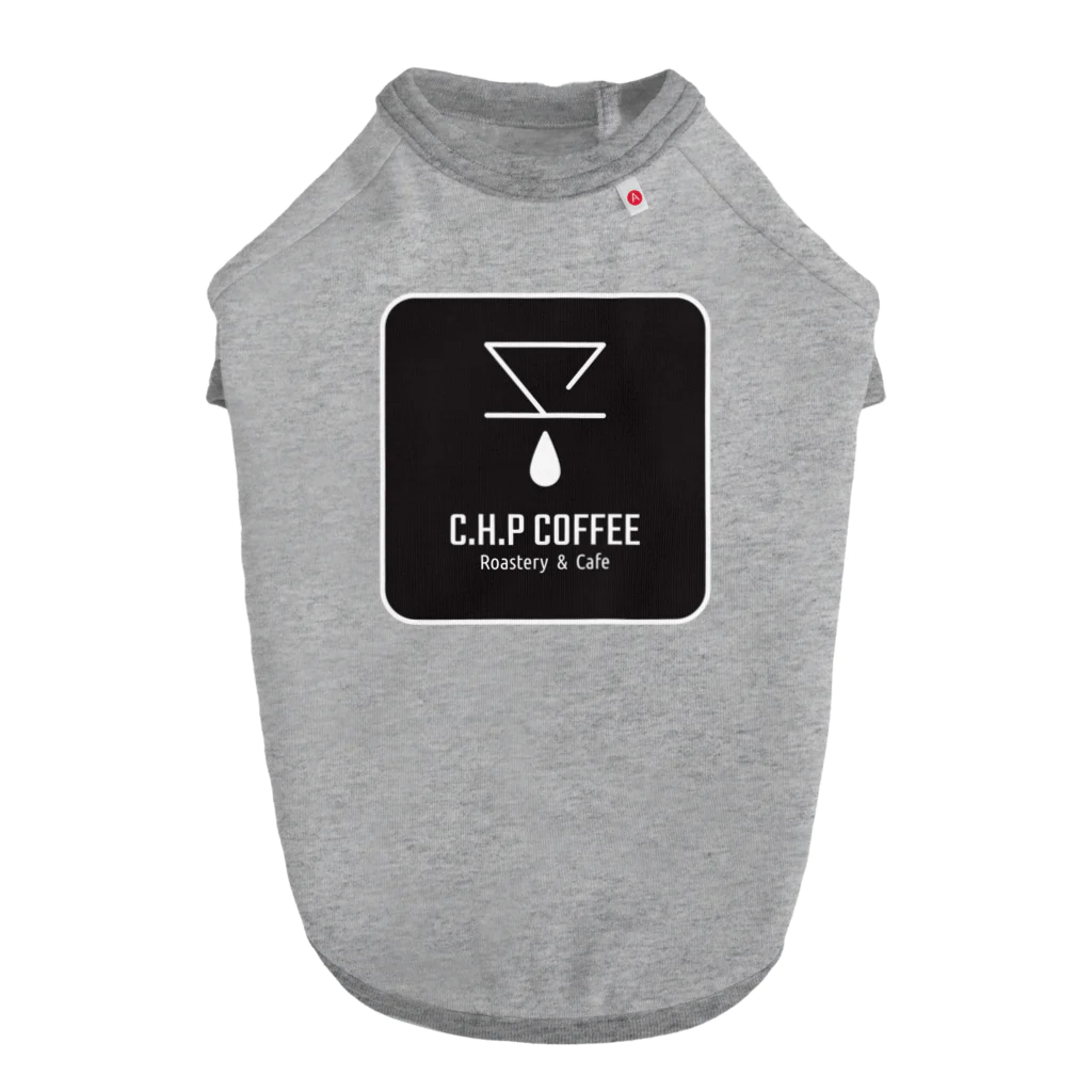 【公式】C.H.P COFFEEオリジナルグッズの『C.H.P COFFEE』ロゴ_04 ドッグTシャツ